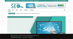 Desktop Screenshot of posizionamento-seo.com